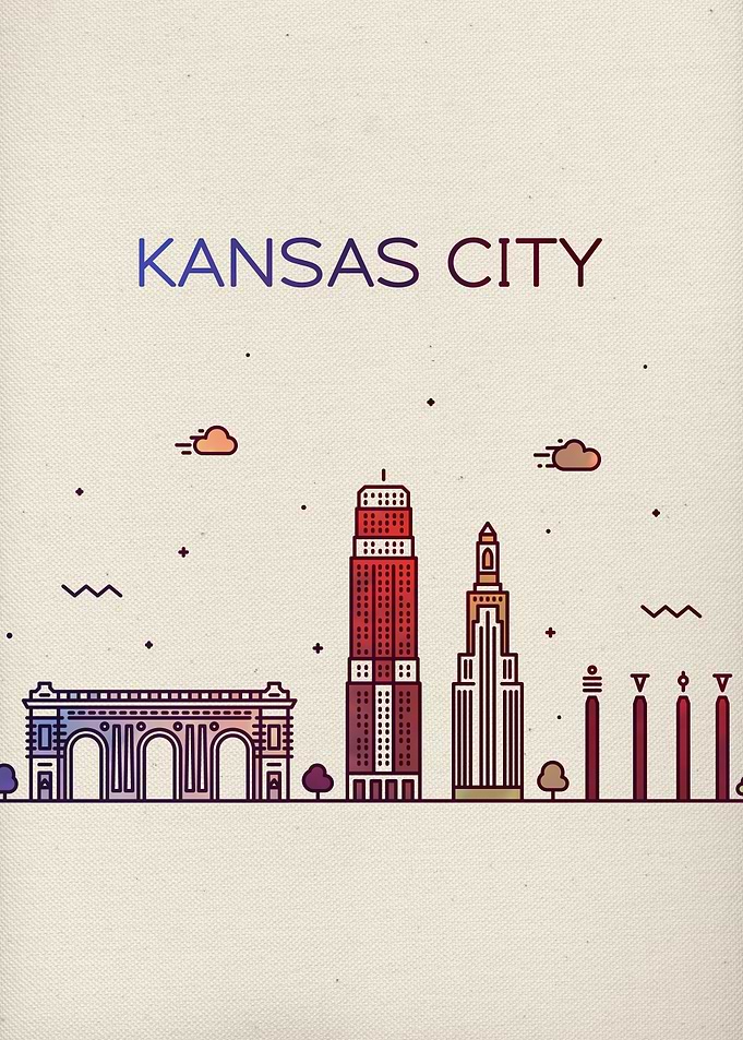 Kansas City Skyline Art
