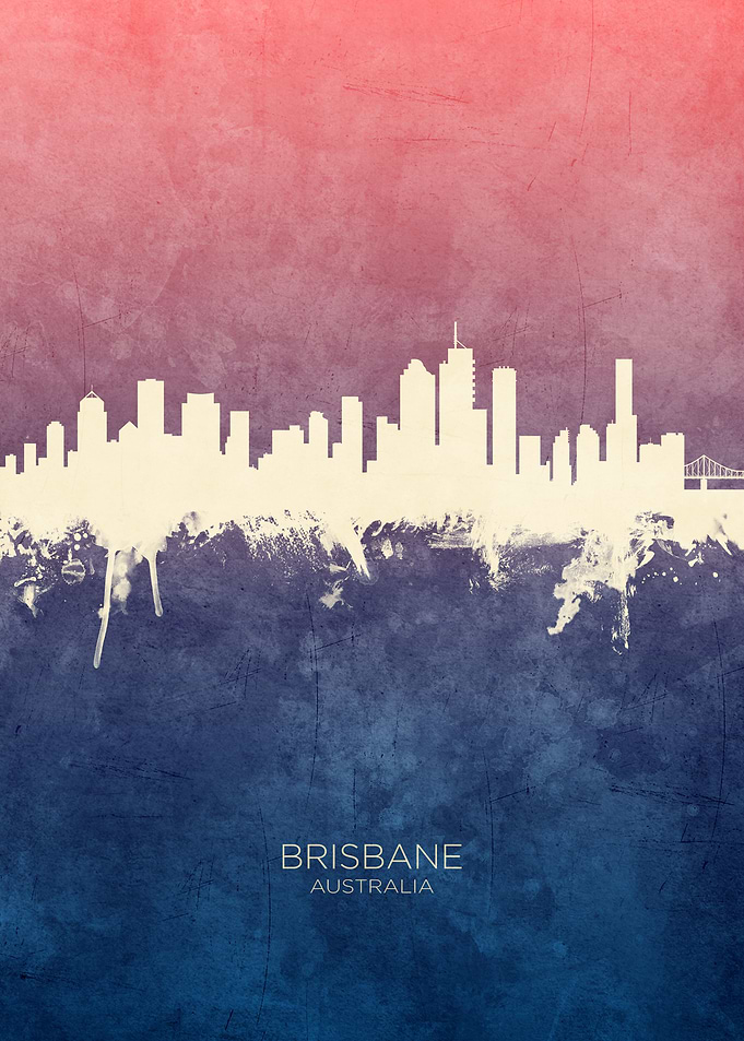 Brisbane Australia Skyline