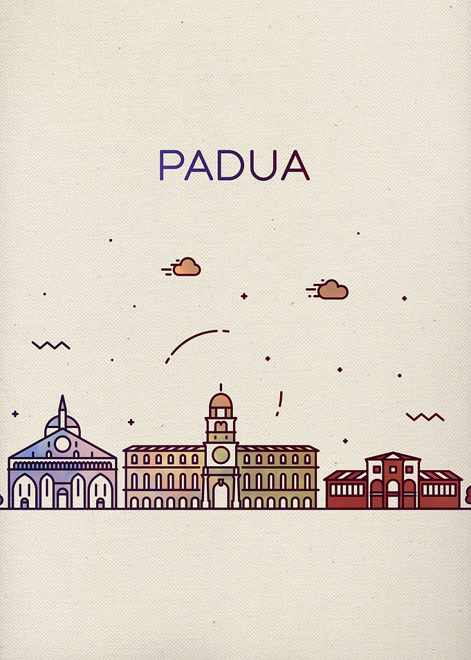 Padua Italy City Skyline