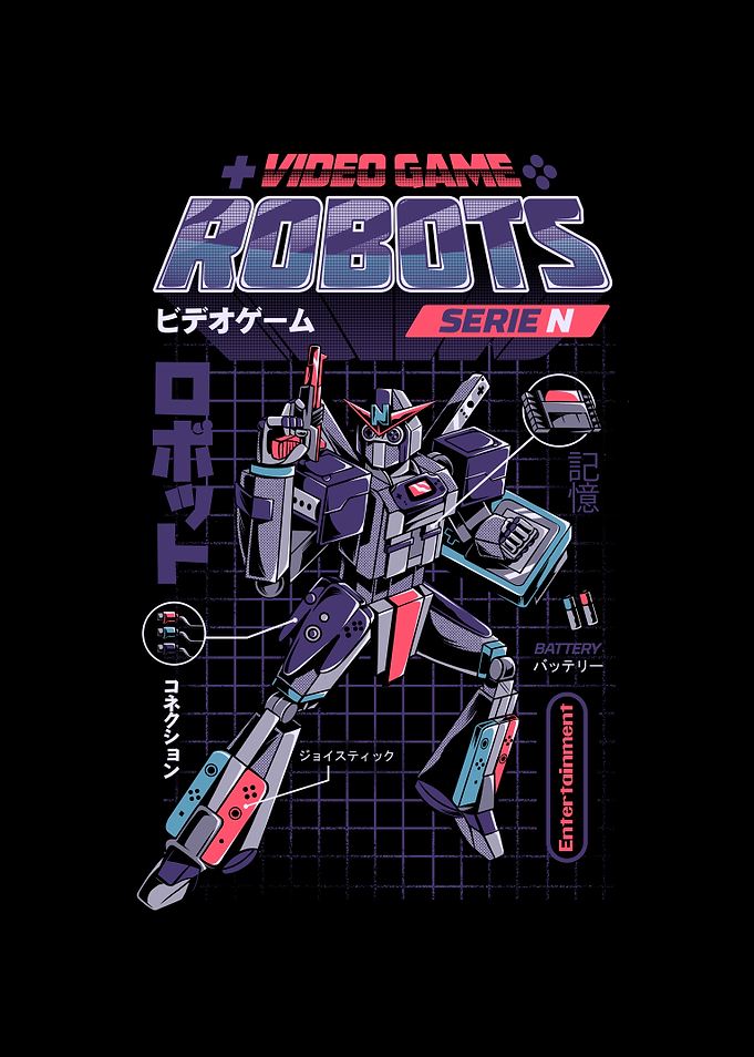 VIDEO GAME ROBOT MODEL N