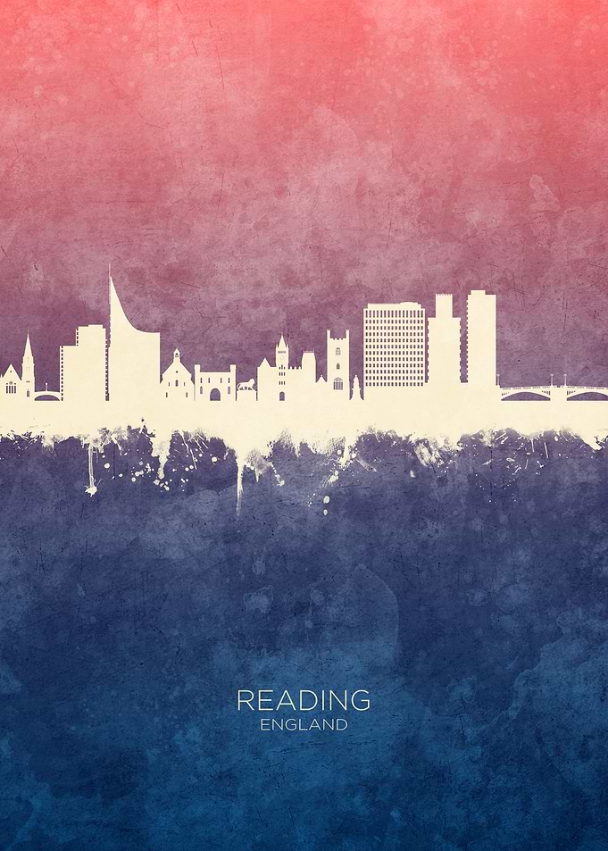 Reading England Skyline