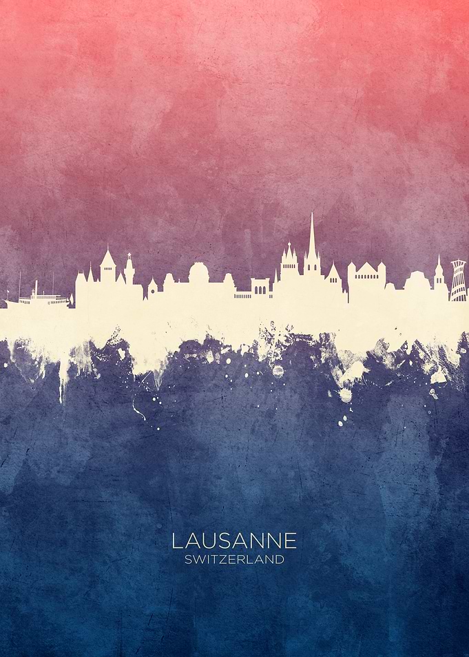 Lausanne Skyline