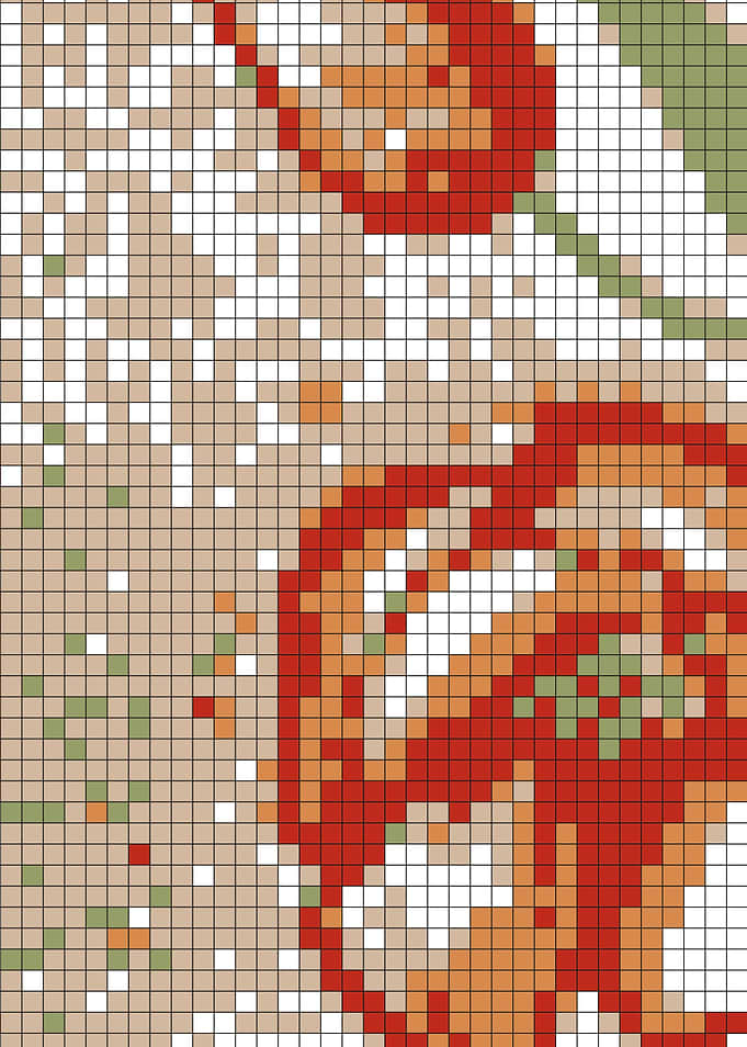 Tulips Pixel Art Part 8
