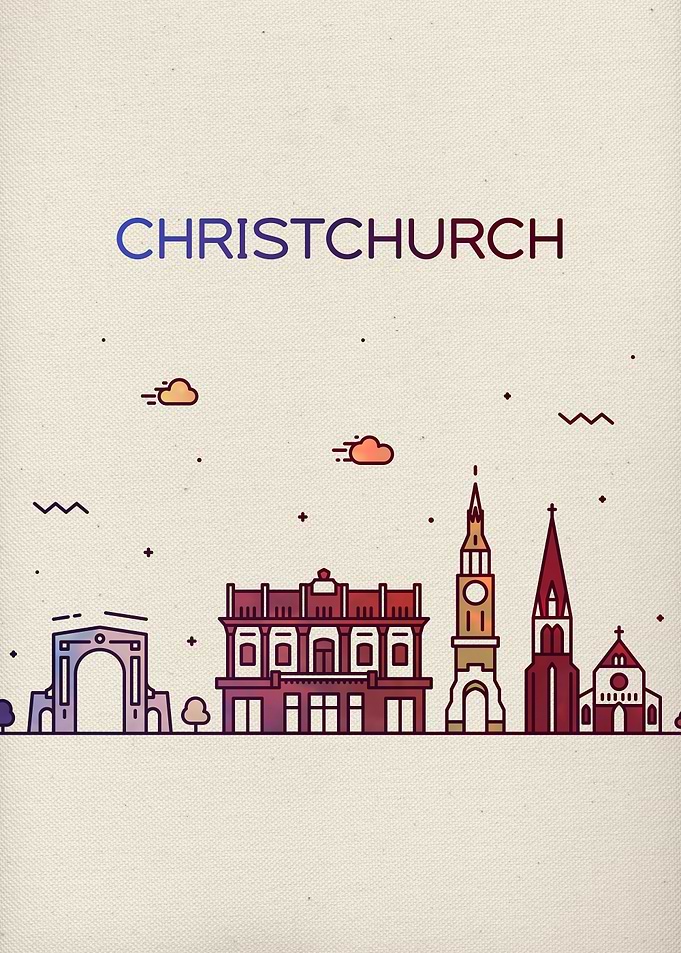 Christchurch City Skyline