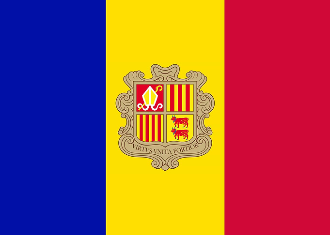ANDORRA Flag