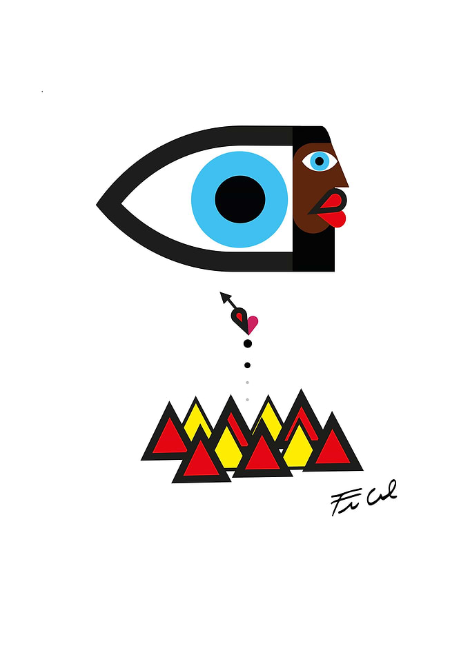 The eye in me