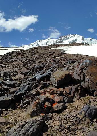 Kyrgyzstan mountains rocks
