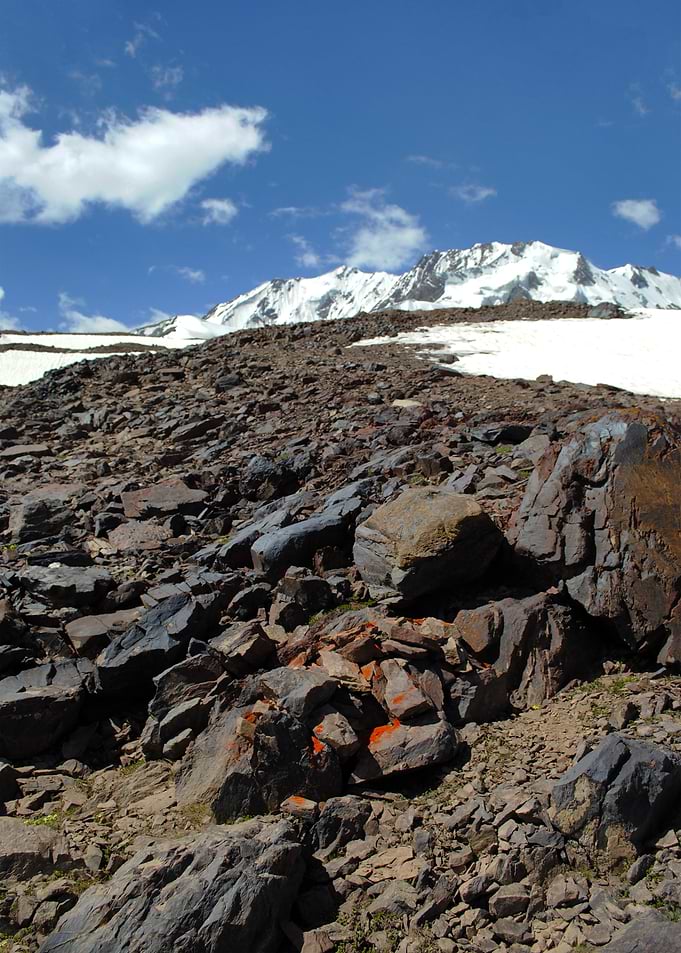 Kyrgyzstan mountains rocks
