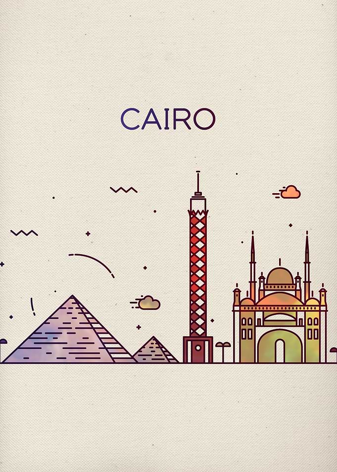 Cairo Egypt City Skyline