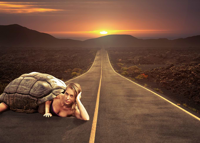 Hitchin a ride