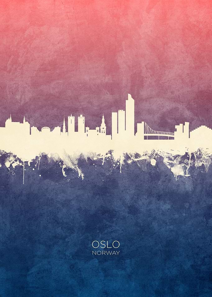 Oslo Norway Skyline