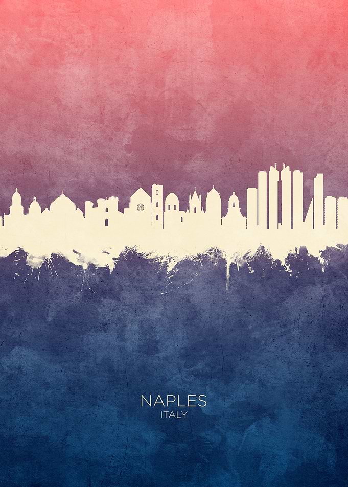 Naples Italy Skyline