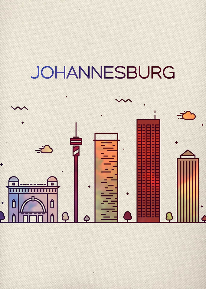 Johannesburg City Skyline