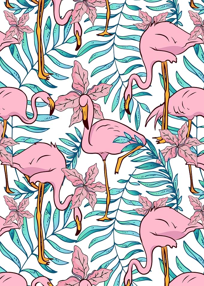 Boho Flamingo