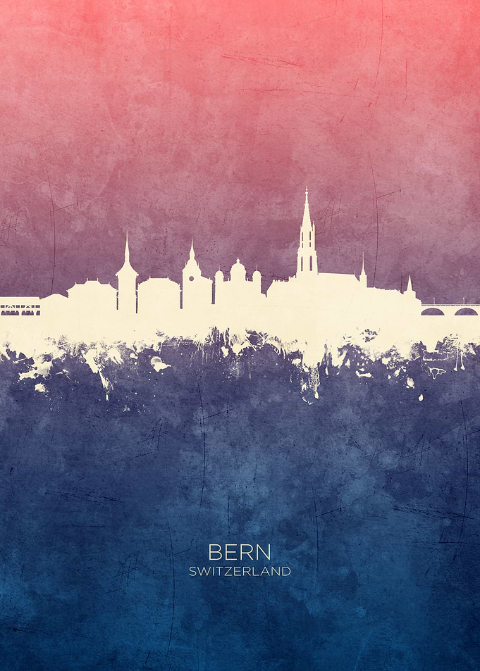 Bern Switzerland Skyline