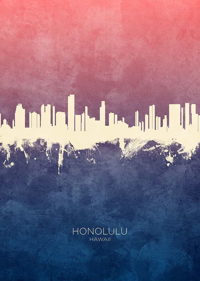 Honolulu Hawaii Skyline