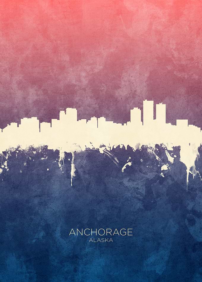 Anchorage Alaska Skyline
