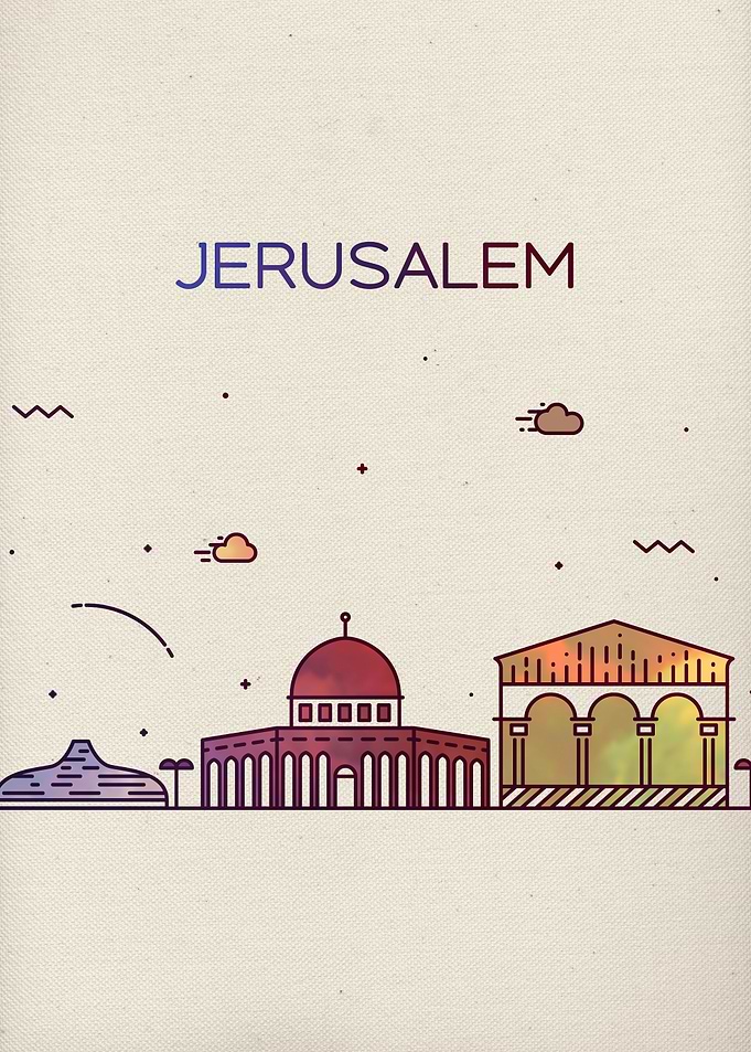 Jerusalem Israel City Art