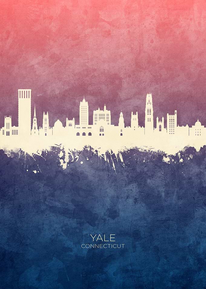 Yale Connecticut Skyline