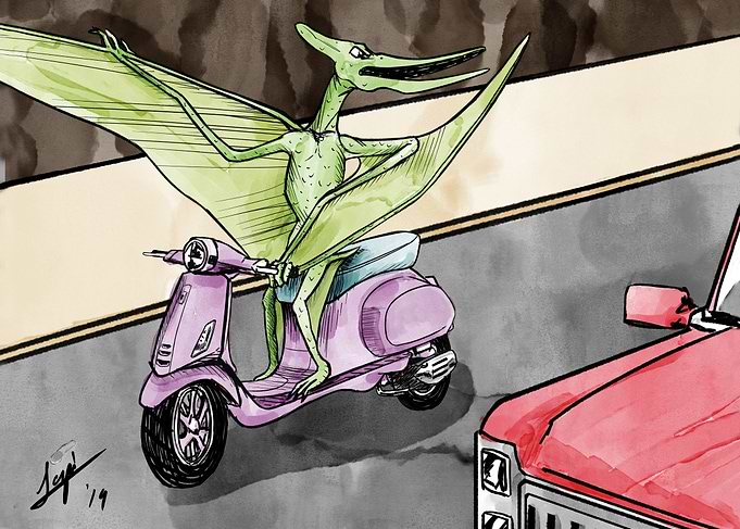 Fred the Pterodactyl