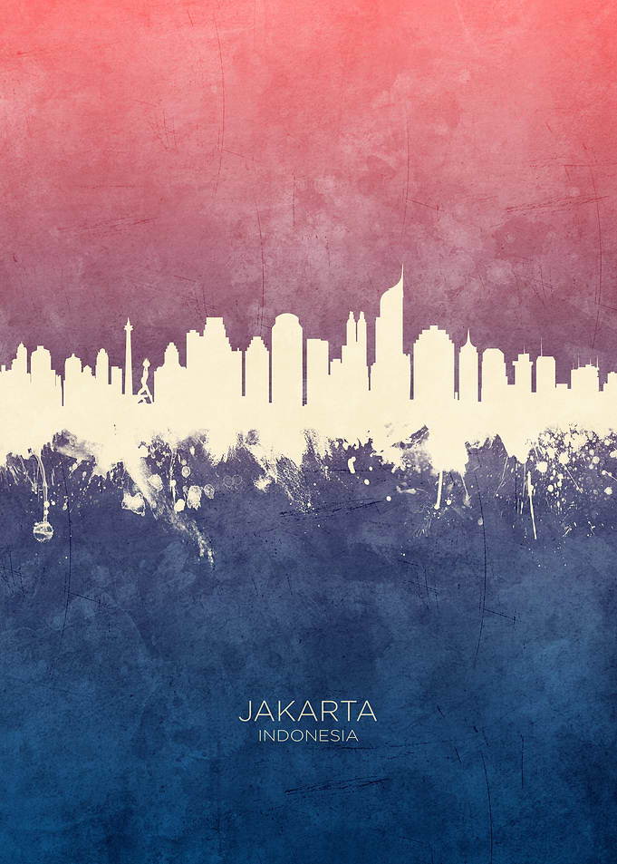 Jakarta Indonesia Skyline