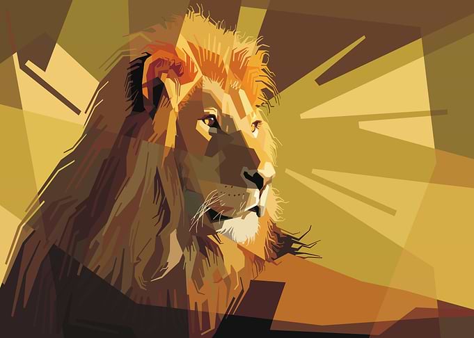 Lion the King of Animals