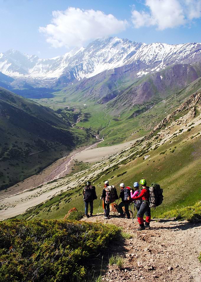Kyrgyzstan hiking