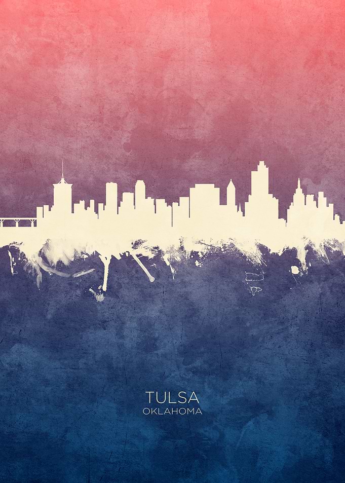 Tulsa Oklahoma Skyline