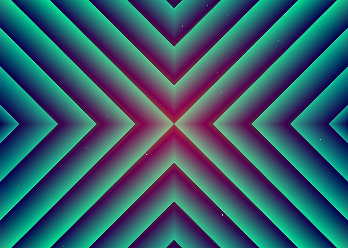 Futuristic pattern