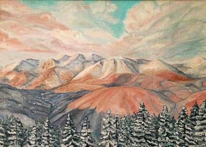 Ukraine Winter Mountains