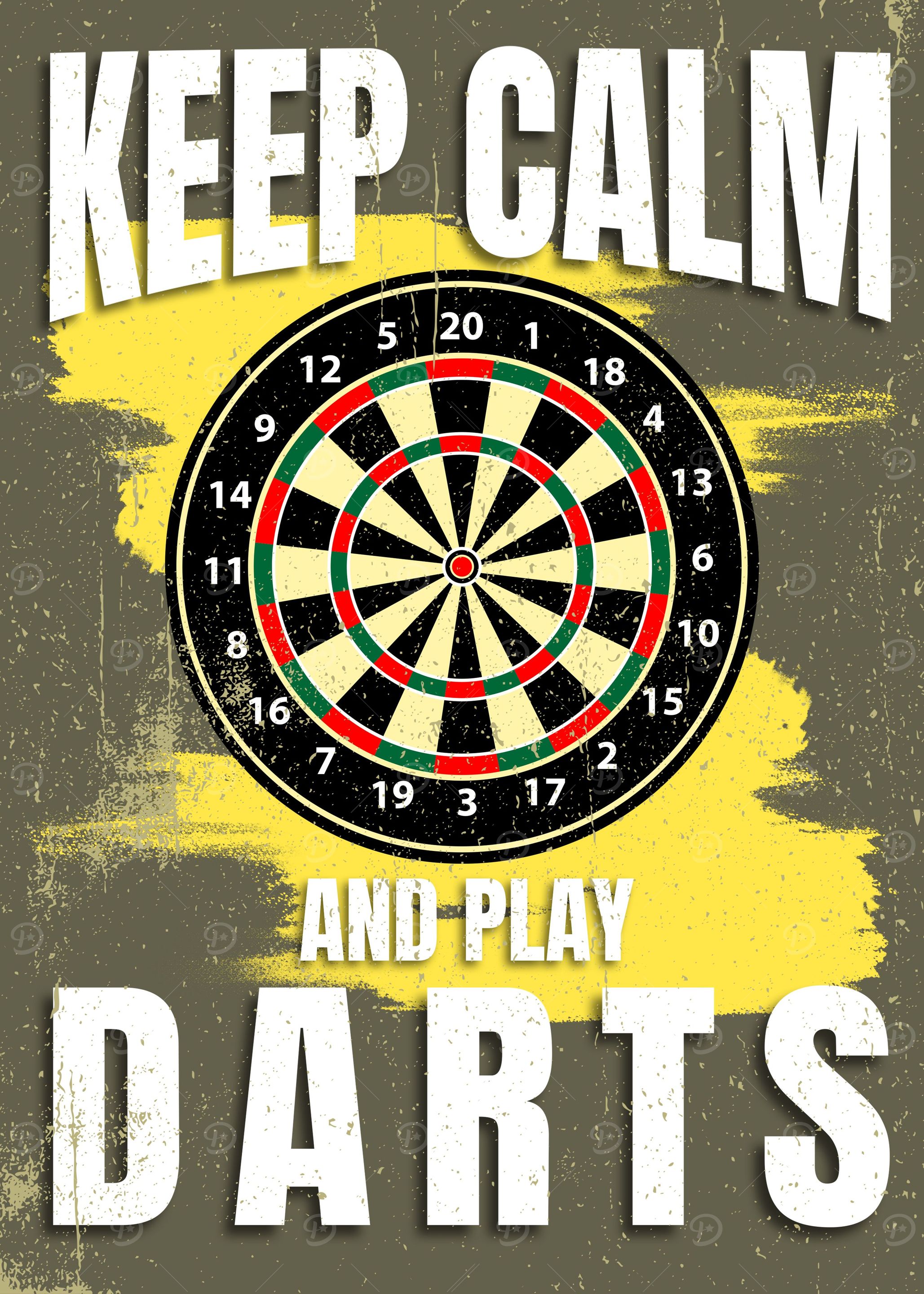 Keep Calm play Darts