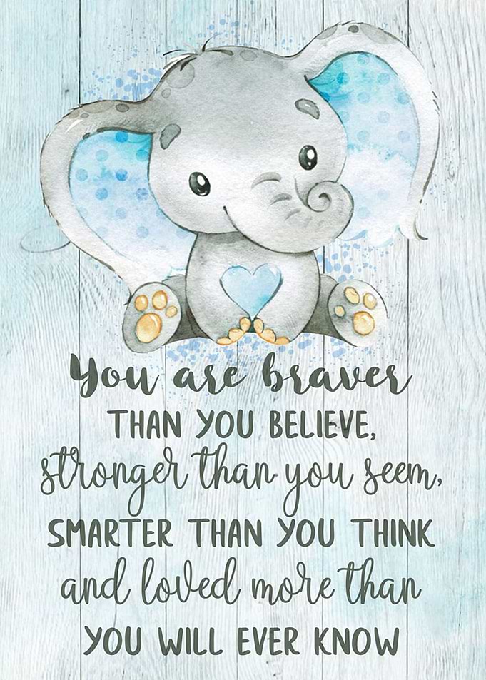 YOU ARE BRAVER