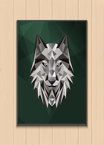 Wolf Animal abstract