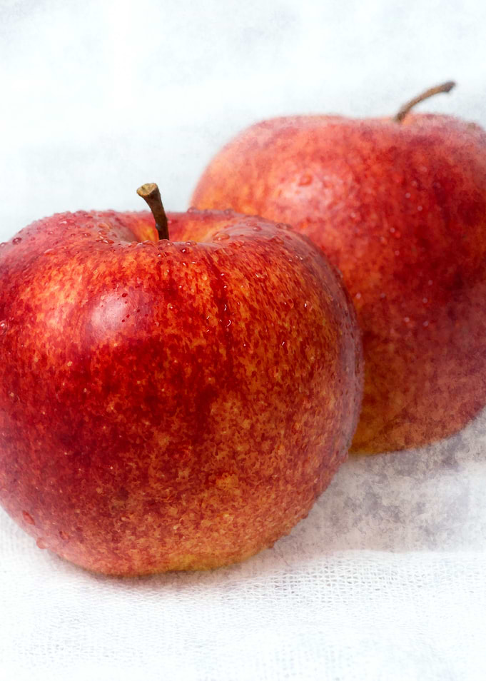 Two Red Apples