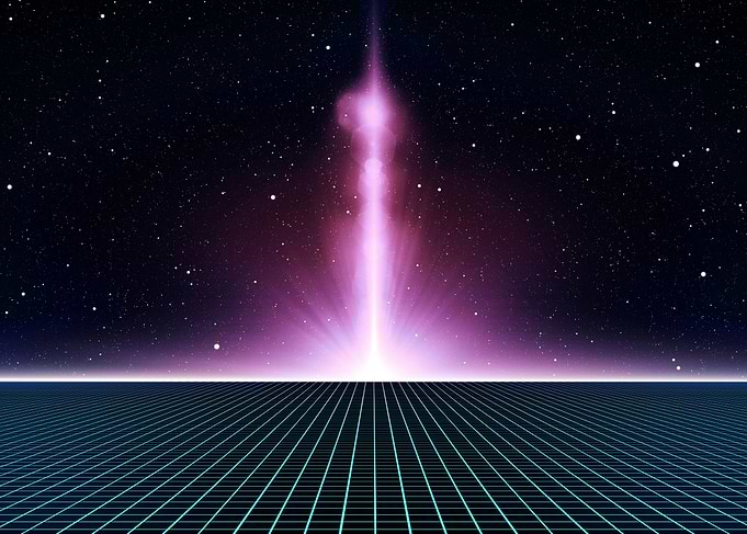Retro SciFi Background