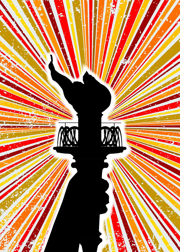 Statue Of Liberty Flame