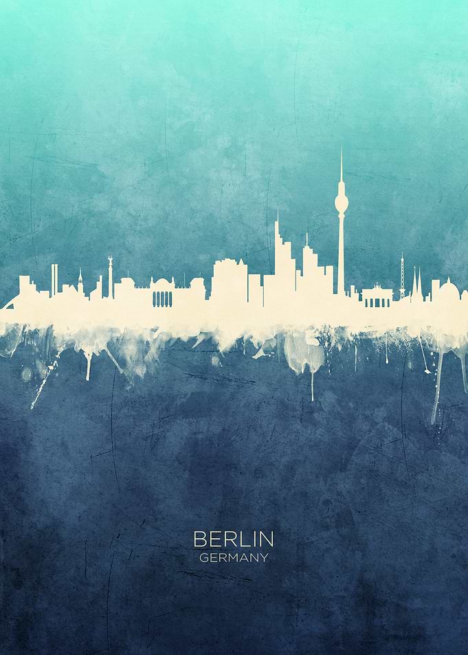 Berlin Germany Skyline