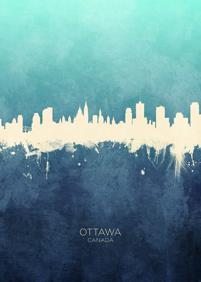 Ottawa Canada Skyline