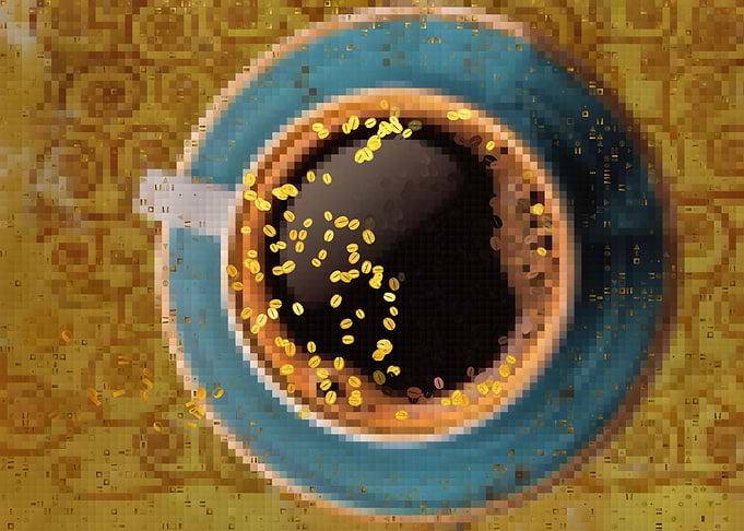 coffee for Mr G Klimt