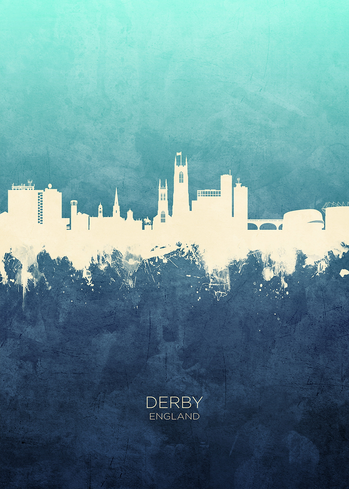 Derby England Skyline