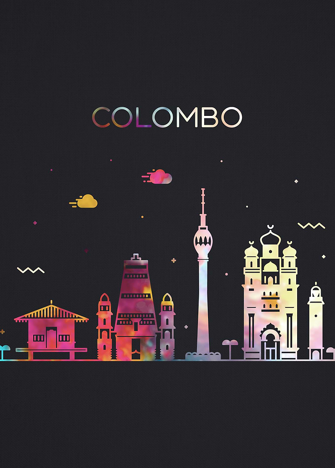 Colombo Sri Lanka Skyline