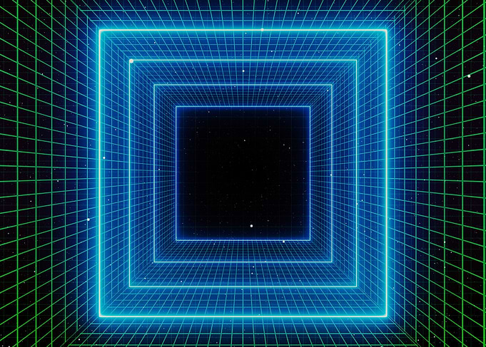 Retro SciFi Background