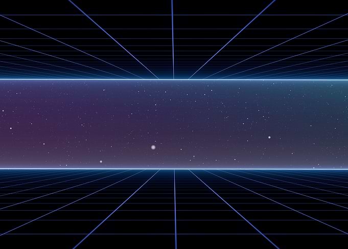 Retro SciFi Background
