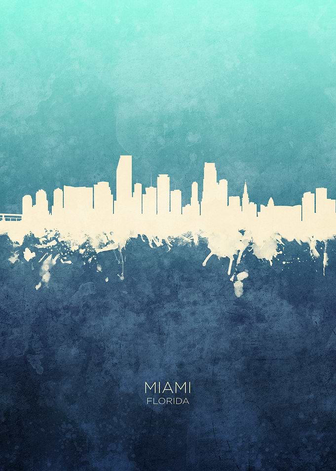 Miami Florida Skyline