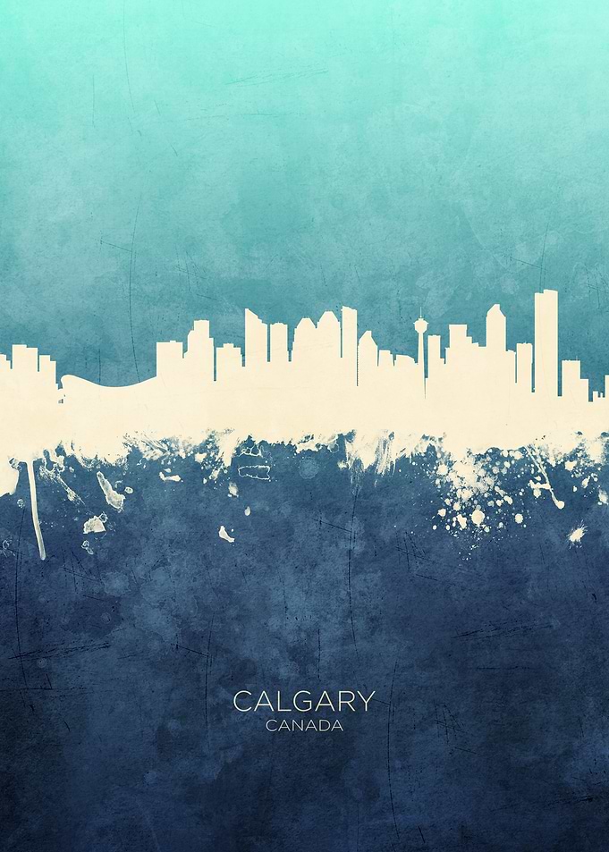 Calgary Canada Skyline