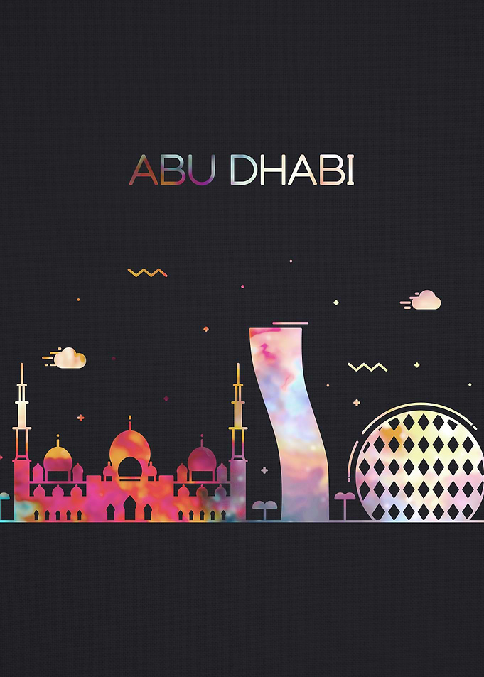 Abu Dhabi City Skyline
