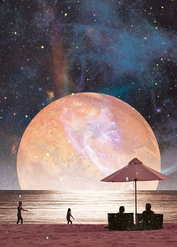 The Moonset
