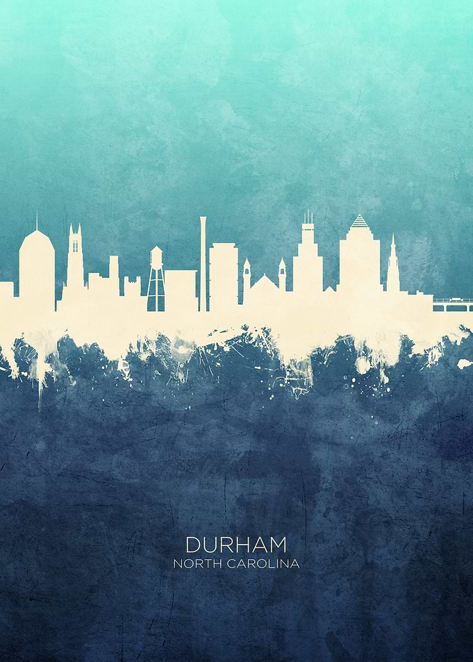 Durham NC Skyline