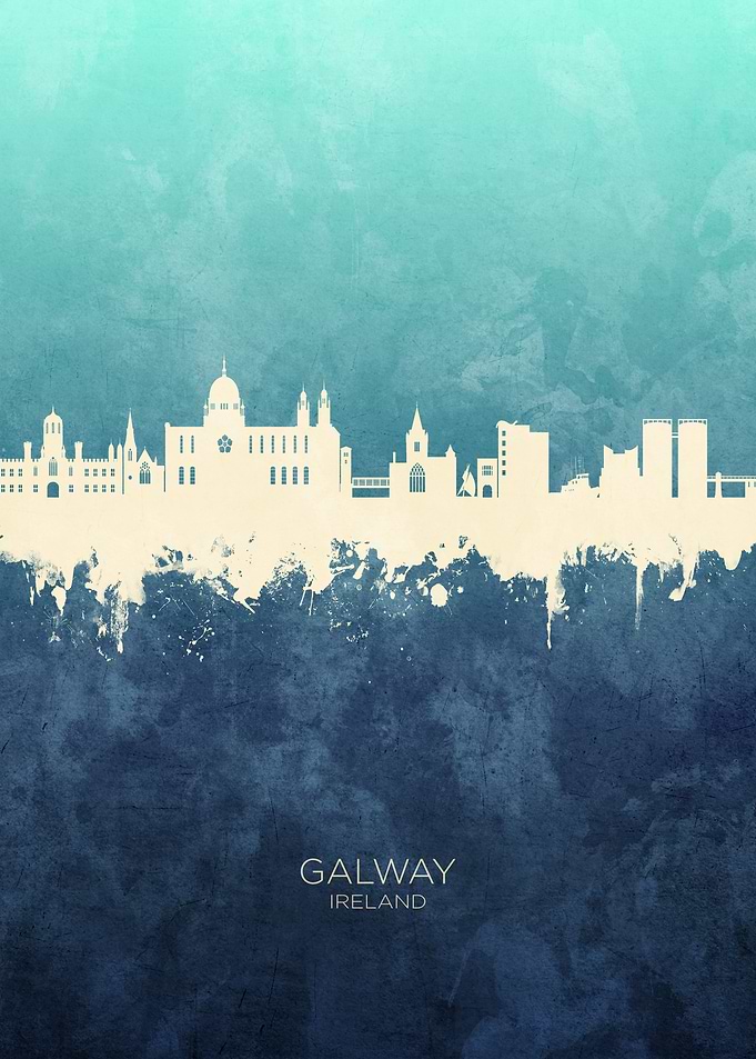 Galway Ireland Skyline
