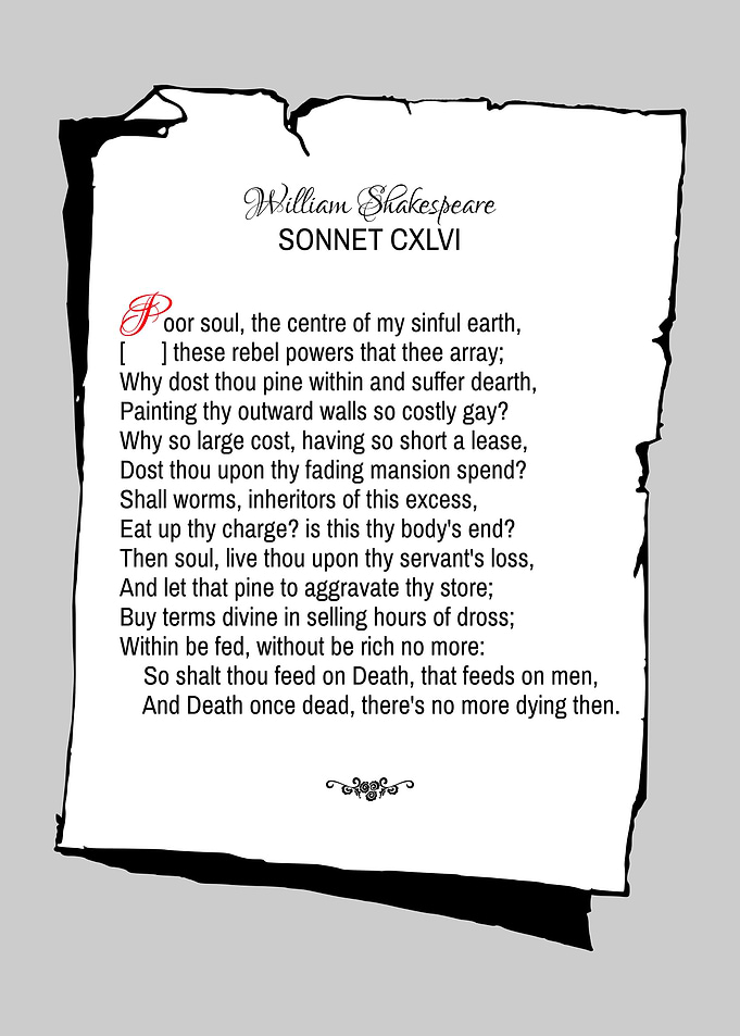 Shakespeare Sonnet 146